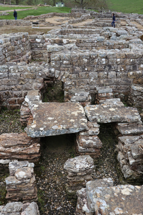 thesilicontribesman: The Severan Fort, Vindolanda Roman Fort, Northumberland, 29.4.18.These building