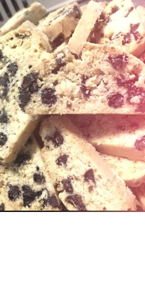 Mom's Mandelbrot - Desserts - BiscottiThese Sliced Chocolate And Almond Cookies Are The Jewish Equivalent