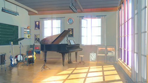 Background interior illustrations by *arsenixc Tumblr