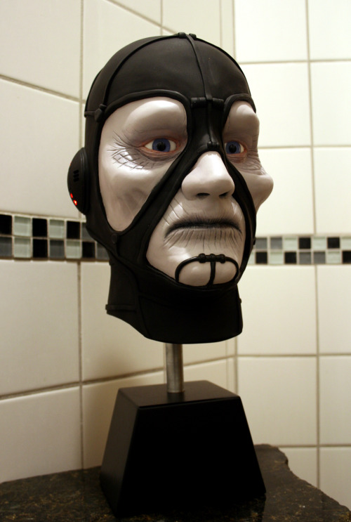 My homemade Scorpius bust. Now if only I could work on the proposed Farscape movie. 