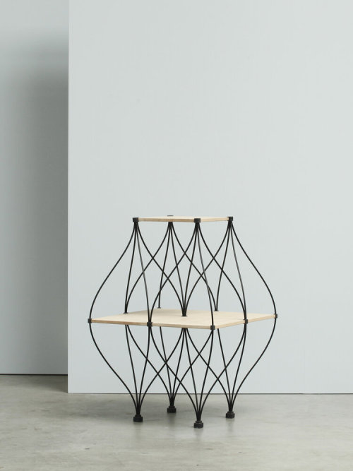 Wired Cabinet by Lennart LaurentThis delicatly structured cabinet is inspired by the techniques of c