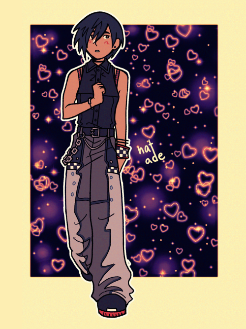 natade-art:  xions kh3 ending outfit being recolored kairi with some changes to detail (and /lack/ o