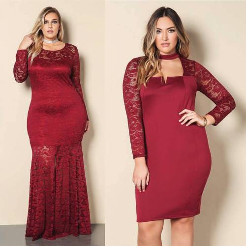 styleandcurve: Full-length or Knee-length? Which one from @debshops is your favourite to wear?