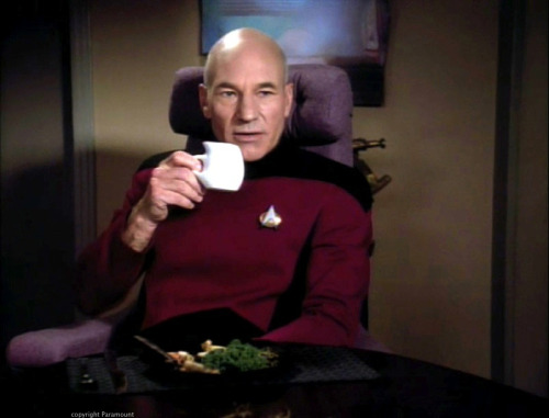 chaoticarbitervoid:Picard has no fewer than 4 tea sets!  This is a true connoisseur!