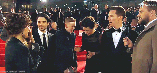 sherlockspeare:But Benedict, every little thing you do is magic. (X)