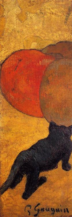 paulgauguin-art:  A little cat,1888 Paul Gagugin
