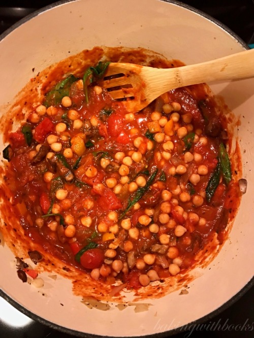 Vegan Chickpea Penne A quick recipe that I shared on my Instagram story a little over a week ag