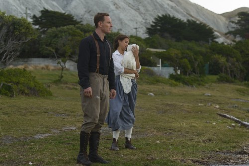 New stills of Alicia Vikander &amp; Michael Fassbender for Derek Cianfrance’s The Light Be