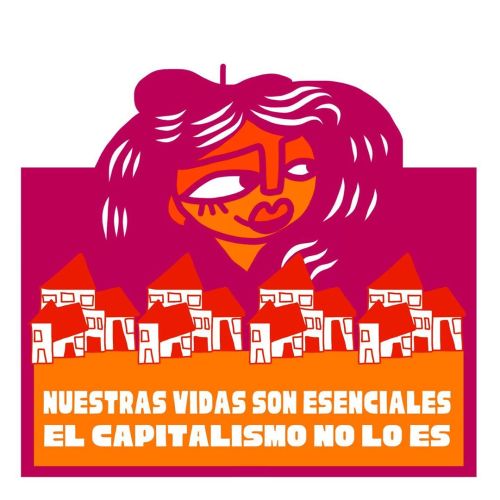 fuckyeahanarchistposters: “Our lives are essential, capitalism is not” Graphic by @