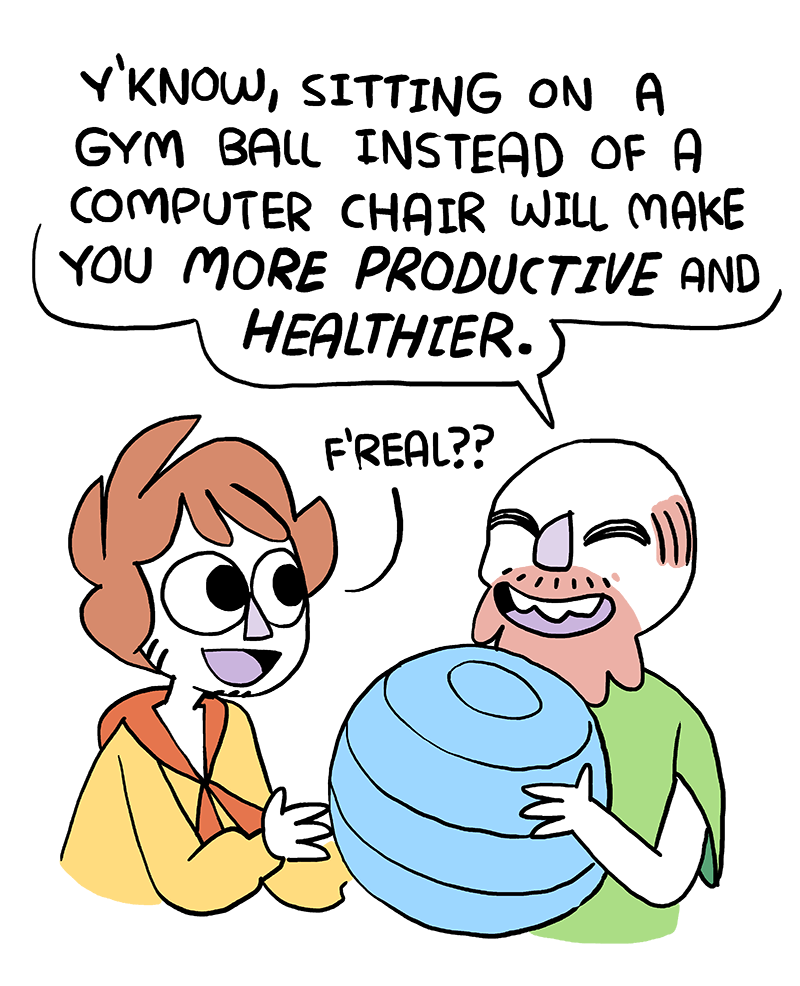 owlturdcomix:  These balls are exhausting. image / twitter / facebook / patreon 