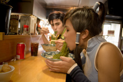 bryankonietzko:  Legend of Korra Cosplay | Borra - Water Tribe Food by CosplayInABox Christine Bian just forwarded this great cosplay shot to me. Those noodles look good right about now…  O uO &lt;333333