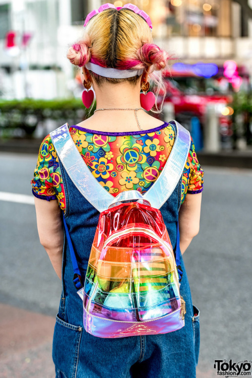 Japanese couple Masao and Takako - who we often see around the streets of Harajuku - wearing matchin