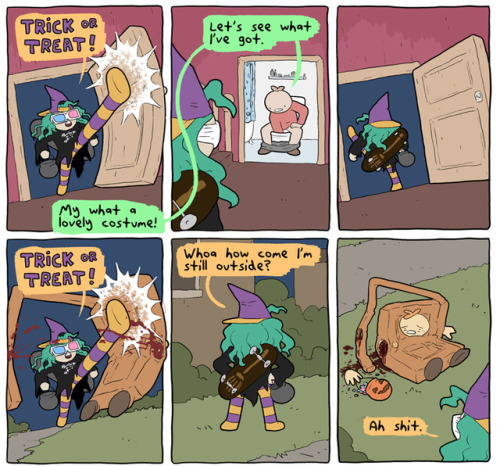 catchymemes:The Trick or Treat Hourlyween Saga