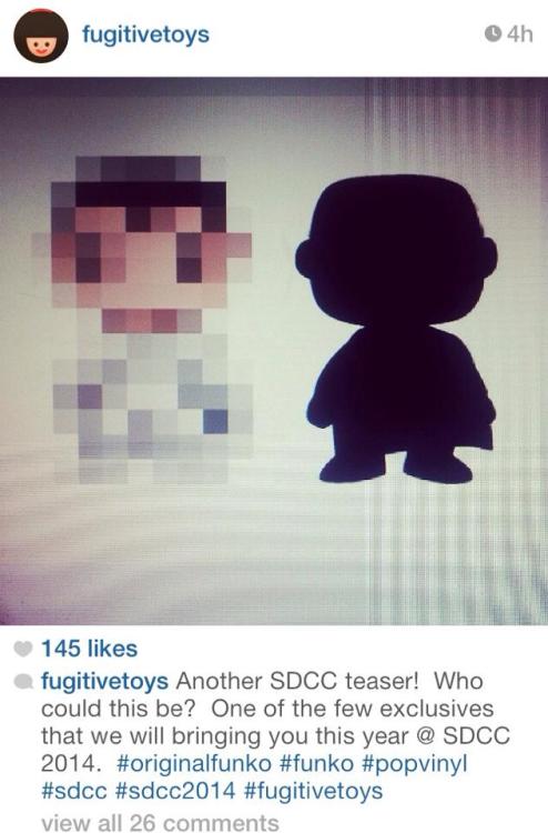 funkopopvinyl: Fugitive Toys SDCC Exclusive Teaser Find out more here —&gt; popviny