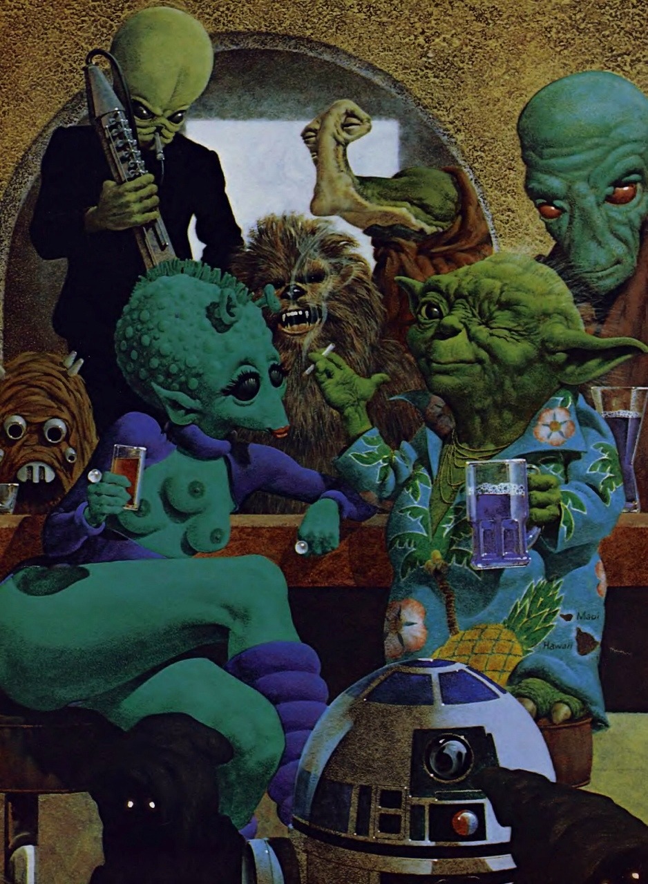 boomerstarkiller67:  Cantina Break - art by Kunio Hagk 