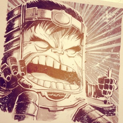 Modok warmup.