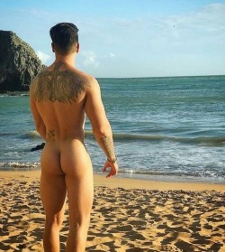 Scenes from nude beaches...