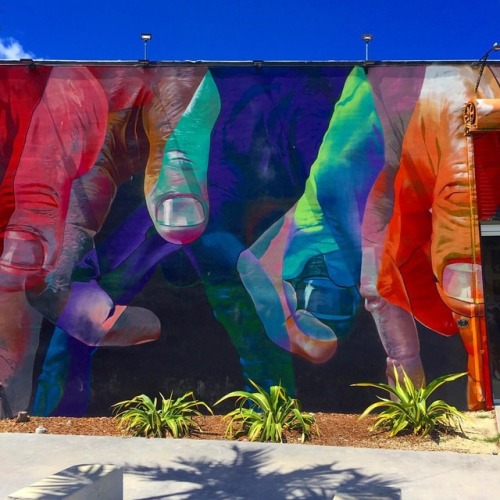 #streetart #miami #graffiti #winwoodwalls (at Wynwood Walls & Art District, Miami)