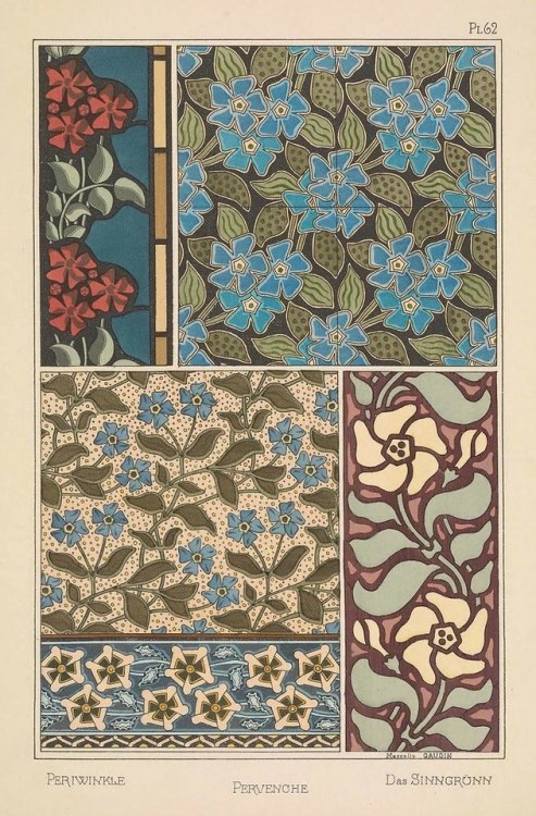  Eugène Grasset, Plants and Their Application to Ornament, 1896Archive.org and Gallica.bnf.f