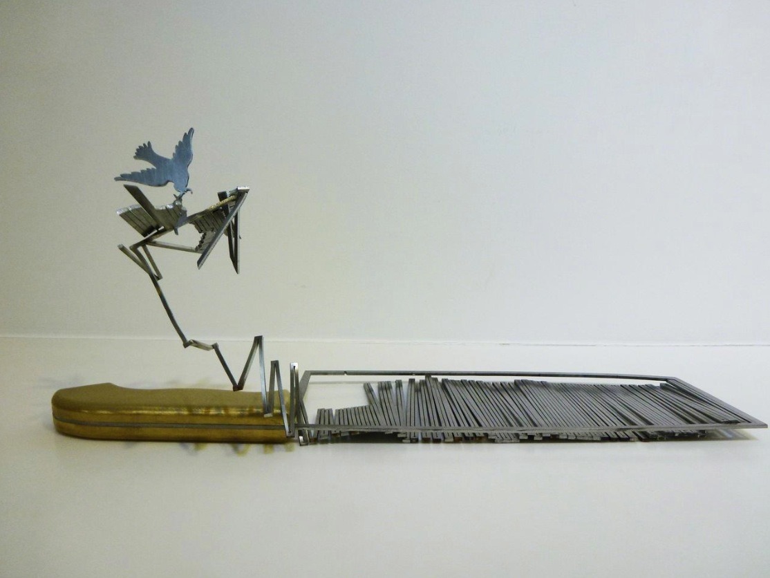 myampgoesto11:  Shadow of Knives: Incredible carved silhouette sculptures by Li