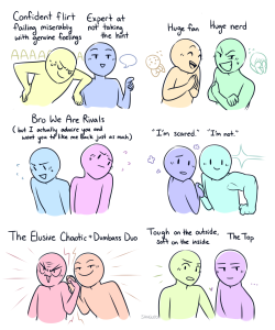 sangled:  more favorite ship dynamics…