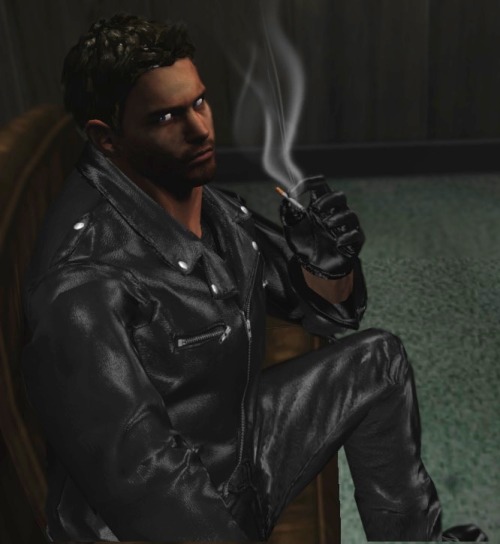 Chris Redfield Full leather smoke part2