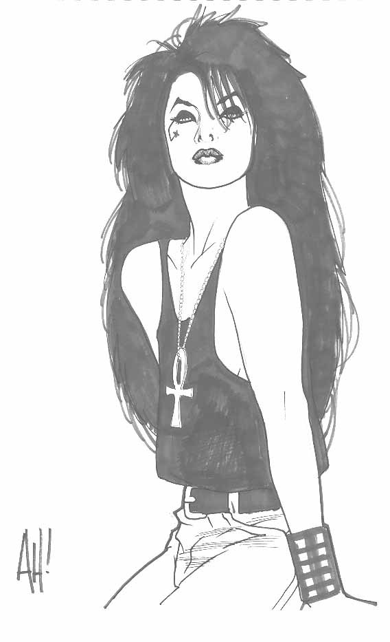 snowce:  Adam Hughes, Death 