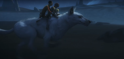 Stills from the new Star Wars Rebels S4 trailer.