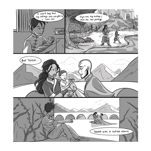 0tterpenguins:Bumi comic to round off my Aang with kids series!! You can view the rest here: Tenzin 