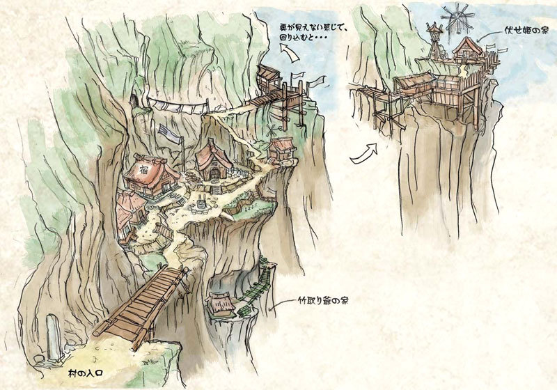 le-monde-du-videogaming:  Okami concept-art 