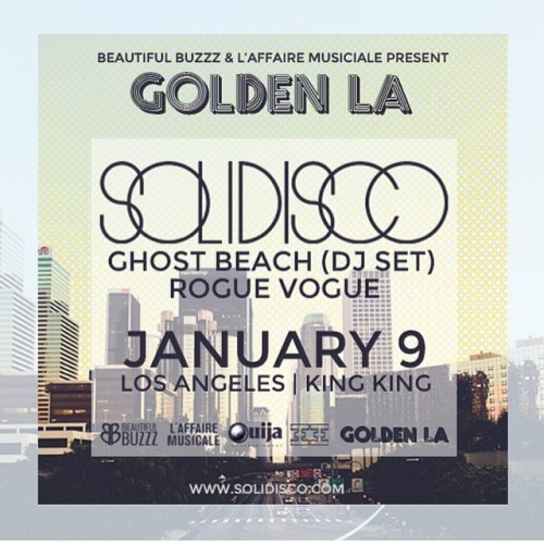 LA! Josh is spinning at King King tomorrow night with @solidisco. Come rage! 🌴🙀🍹🎉✨💦🌴 (at King King nightclub)