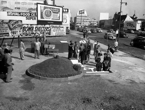 Bomb Shelter Mart - Los Angeles - March 1951.