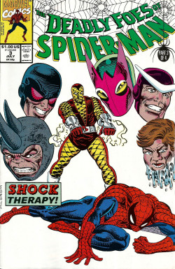 The Deadly Foes Of Spider-Man No.3 (Marvel Comics, 1991). Cover