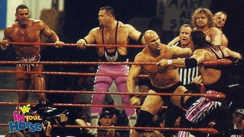 Tape Machines Are Rolling — The Hart Foundation (Bret Hart, Owen Hart, British...