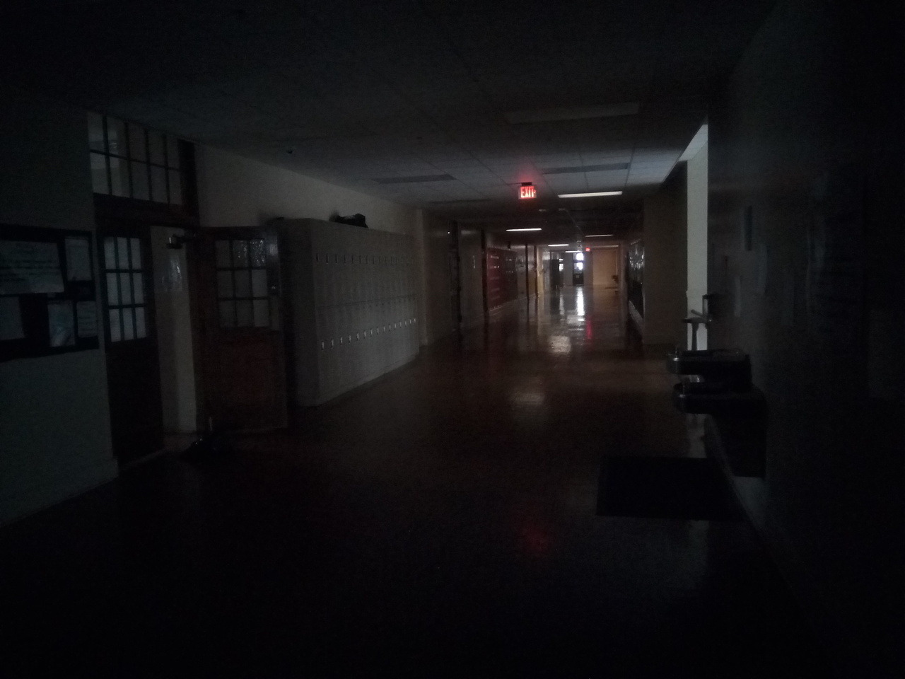 People are Nice, Life is Fun... Put that Ray Gun DOWN! — Liminal Space:  High school during a power outage,...