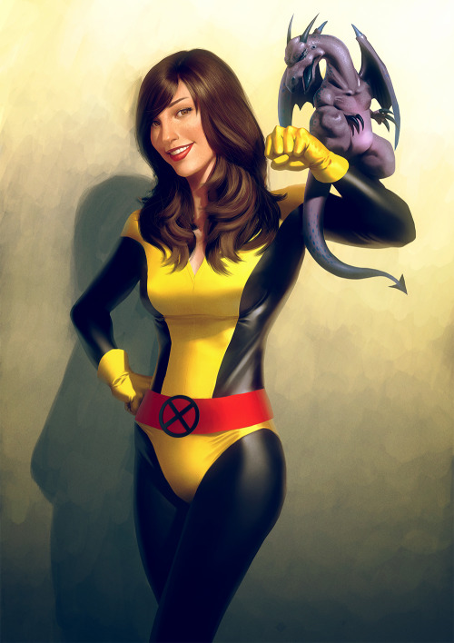 Kitty Pryde from the X-Men.Fanart