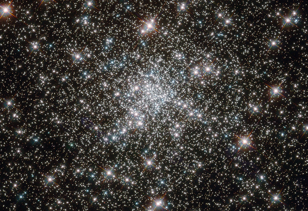 Young Stars at Home in Ancient Cluster by NASA Goddard Photo and Video