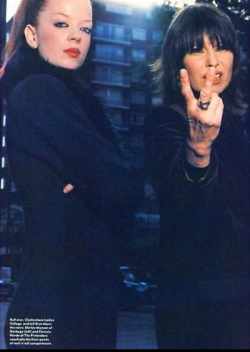 legendarytragedynacho:Shirley Manson and Chrissie Hynde
