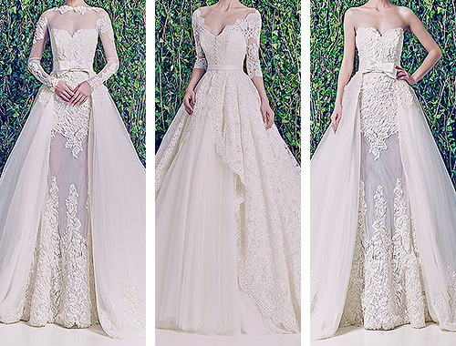 alesusknowles:  Fashion! Put It All on Me ➝ Zuhair Murad Bridal Fall 2014-15 