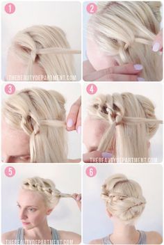 whatwouldkhaleesiwear: What Would Khaleesi Wear?Knot Tie Updo for Short Hair