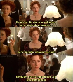 as-pessoas-sempre-se-vao:    Titanic