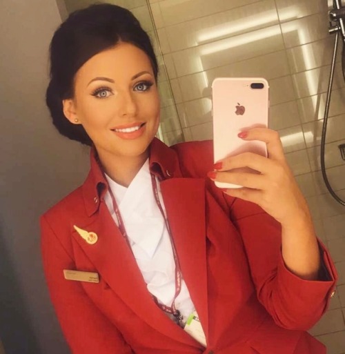 alwayswatchingmike: Sexy Virgin Stewardess