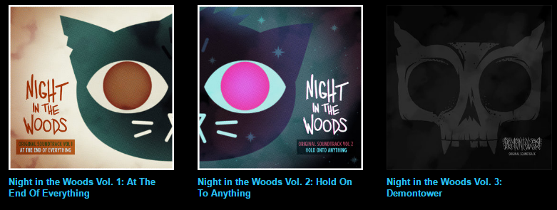 night in the woods ost bandcamp