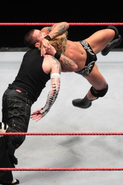 wrestlinghurts:  Randy Orton throws RKOs