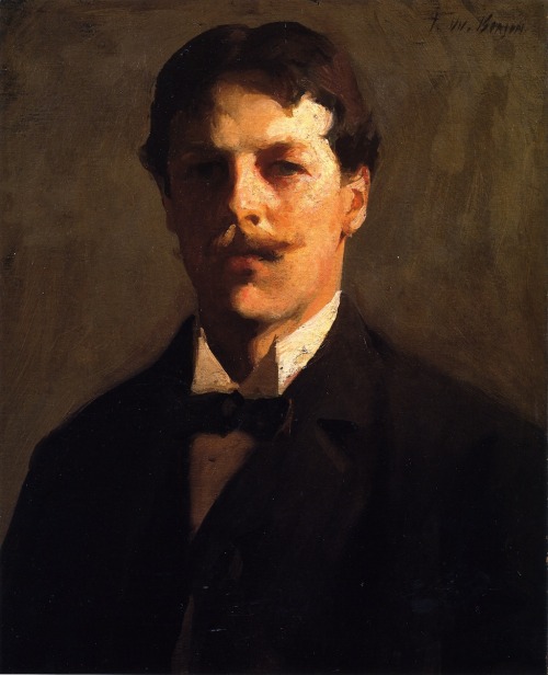 frank-benson:  Self-portrait, 1898, Frank