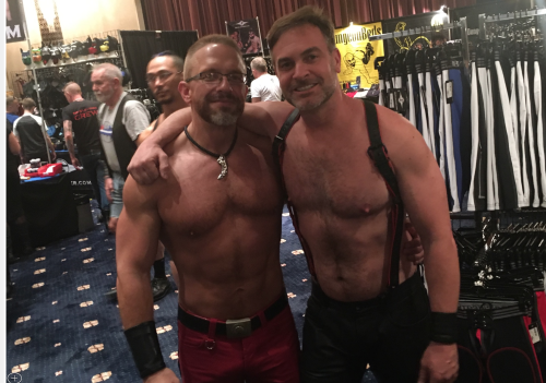 mr-s-leather:  Shots from our booth at IML! Thanks to everyone who came by and supported us. we love this event!