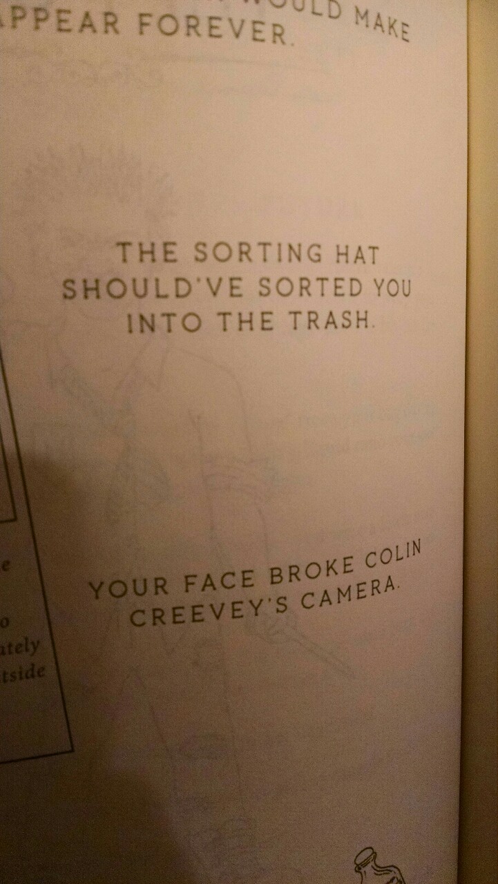 omgkamlol:  This book is really fun, and is also meant to fucking wreck the person
