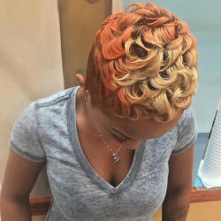 blackfemmerealness:surra-de-bunda:IG: salonchristolLook at the artistry