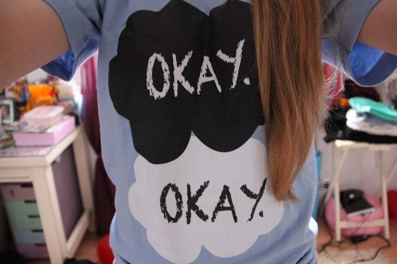 anch-ors:  YES MY TFIOS SHIRT IM IN LOVE WITH IT  