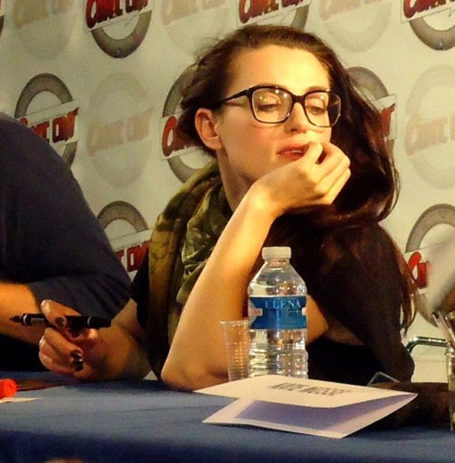 Some more Katie McGrath in glasses